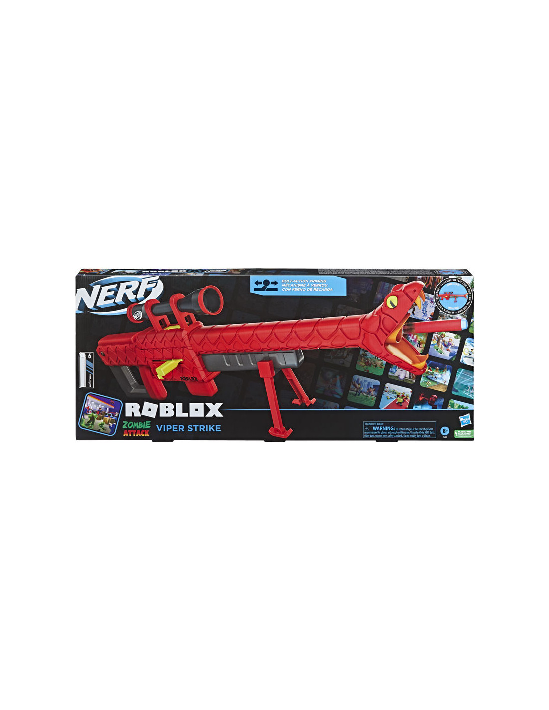 Hasbro NERF Roblox Cobra szivacslövő fegyver 